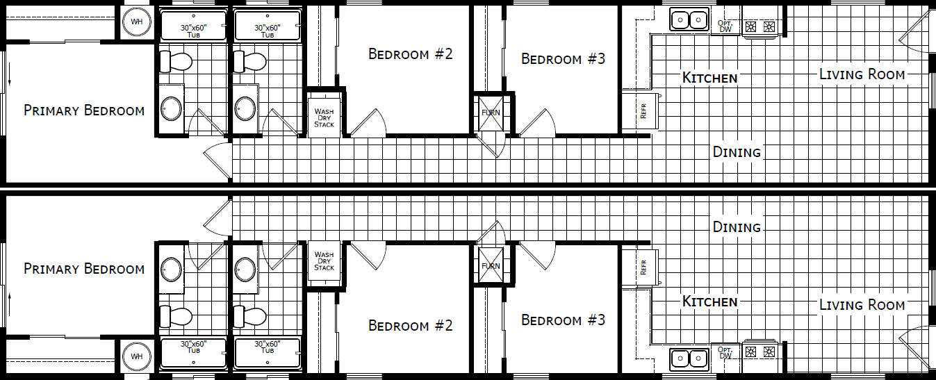 Cm-4665dp floor plan home features