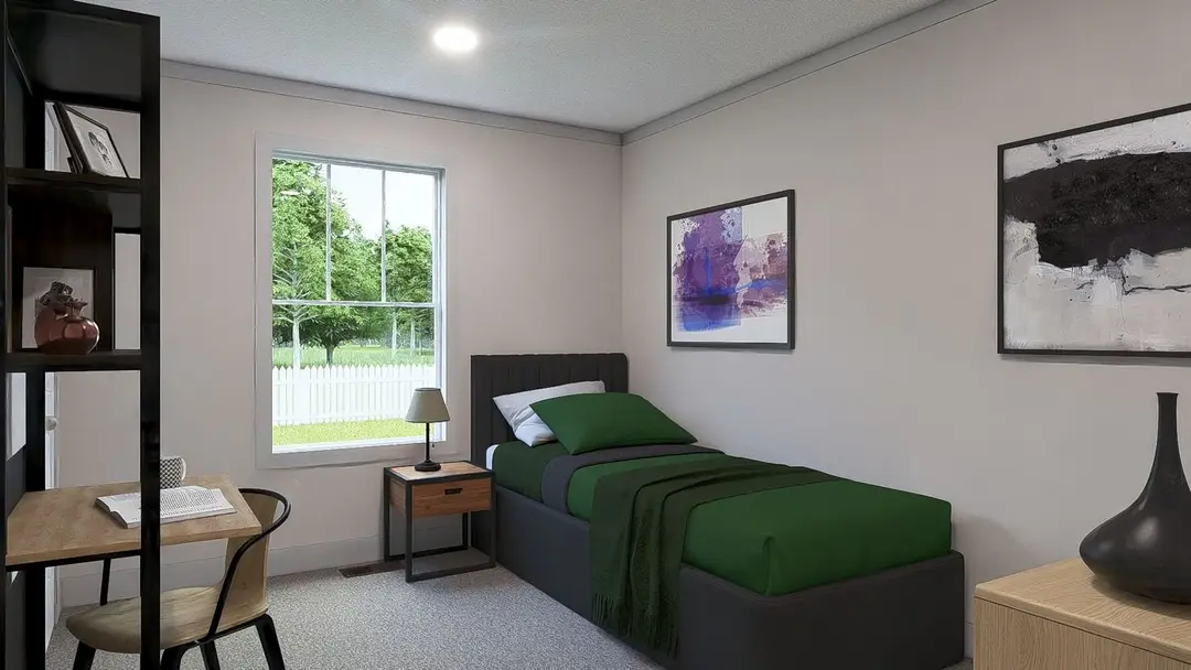 Stayin' alive bedroom home features