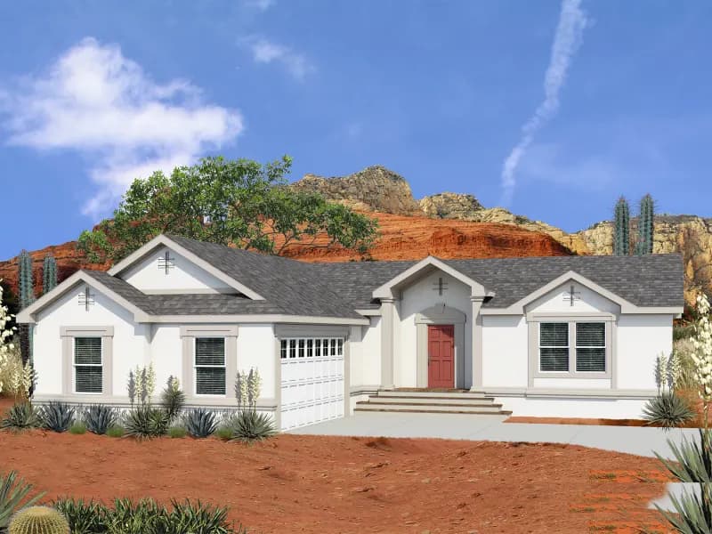 Sequoia hero, elevation, and exterior home features