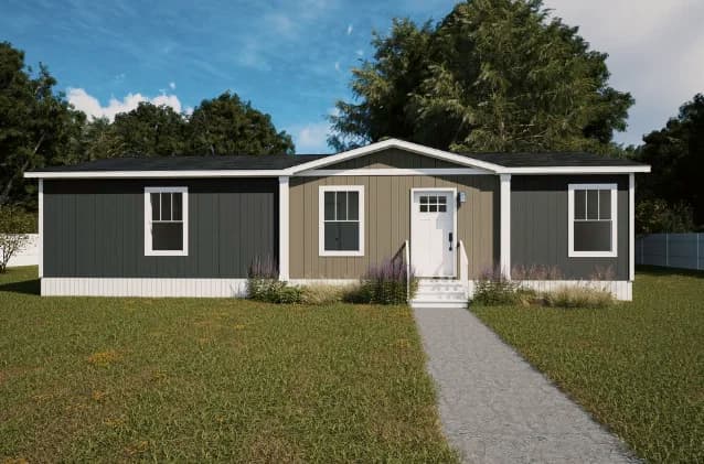Aria hero, elevation, and exterior home features