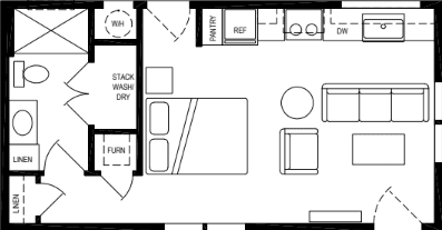 Adu a600n floor plan home features