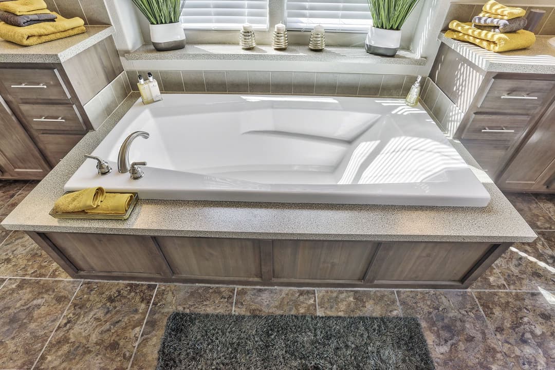 Cypress bathroom home features