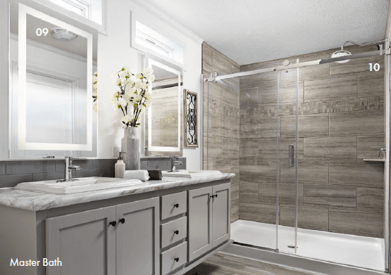 Odyssey bathroom home features