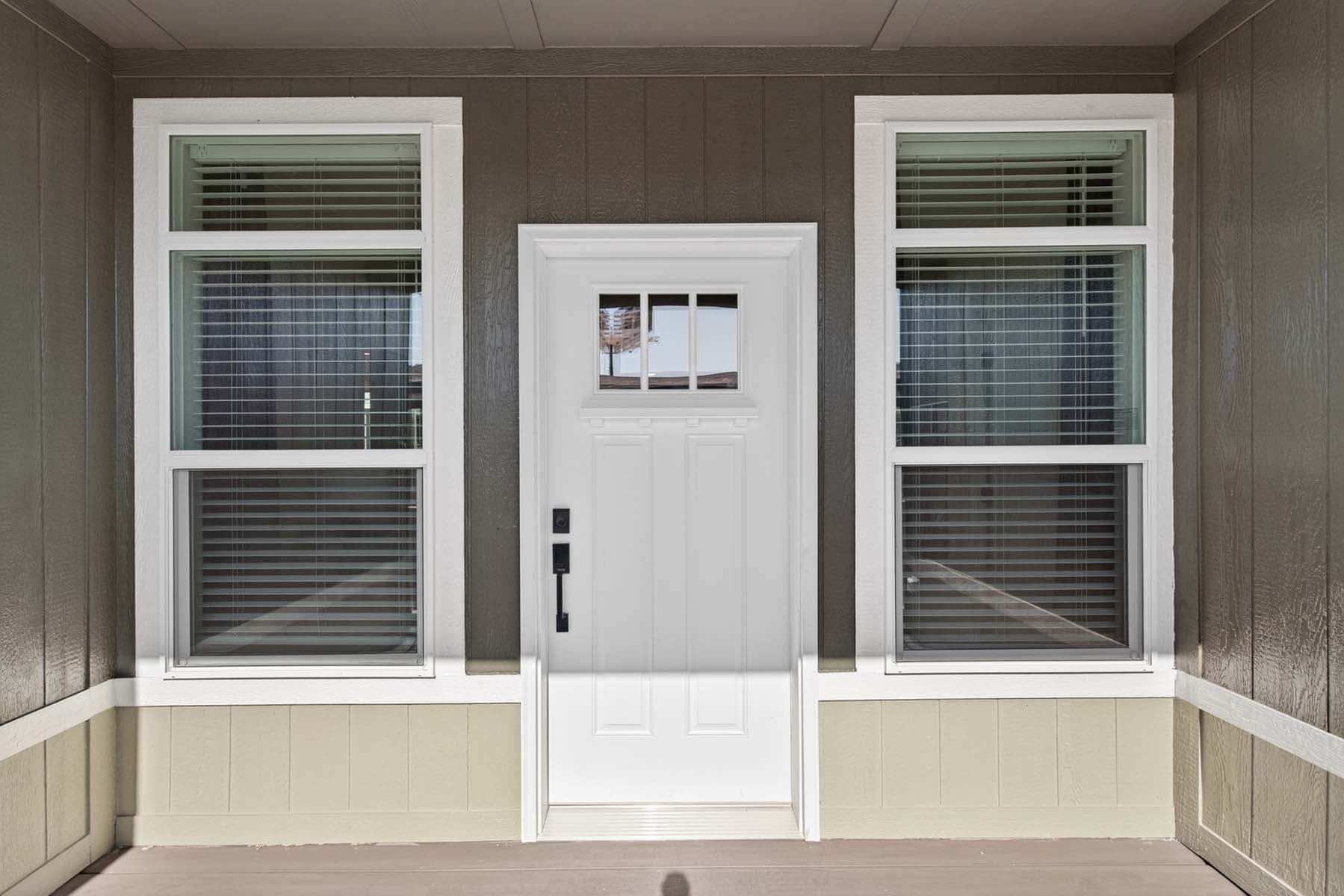 Hacienda exterior home features