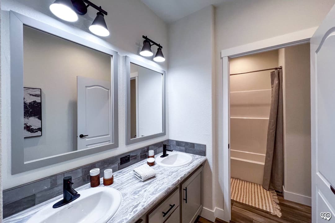 The denali bathroom home features