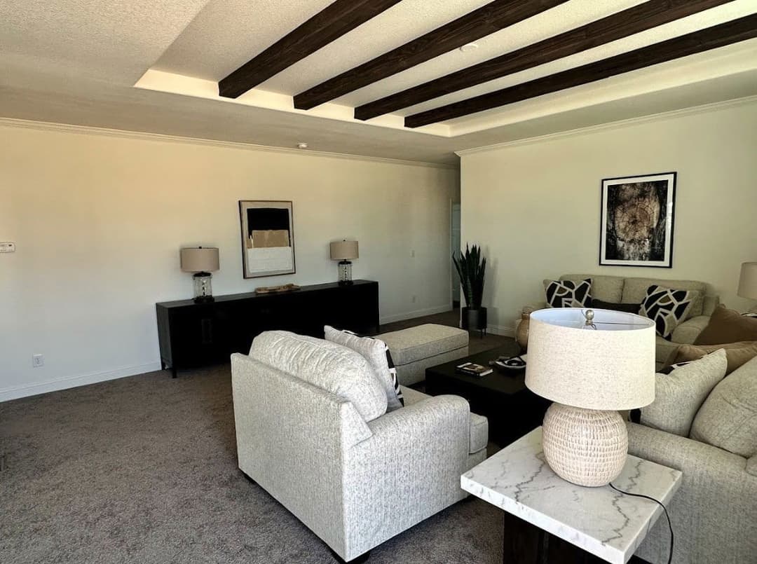 Farm house interior home features