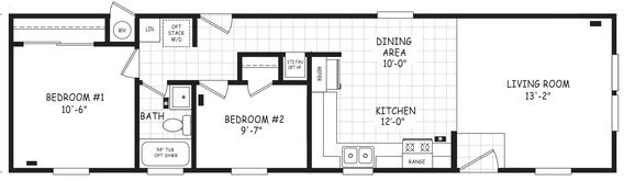 Encore 14522a floor plan home features