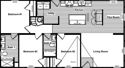 Under pressure floor plan home features