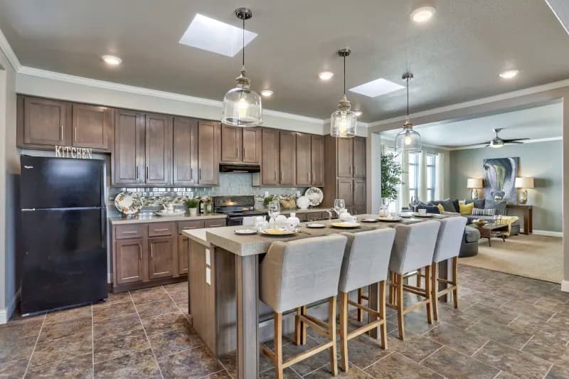 Cypress kitchen home features