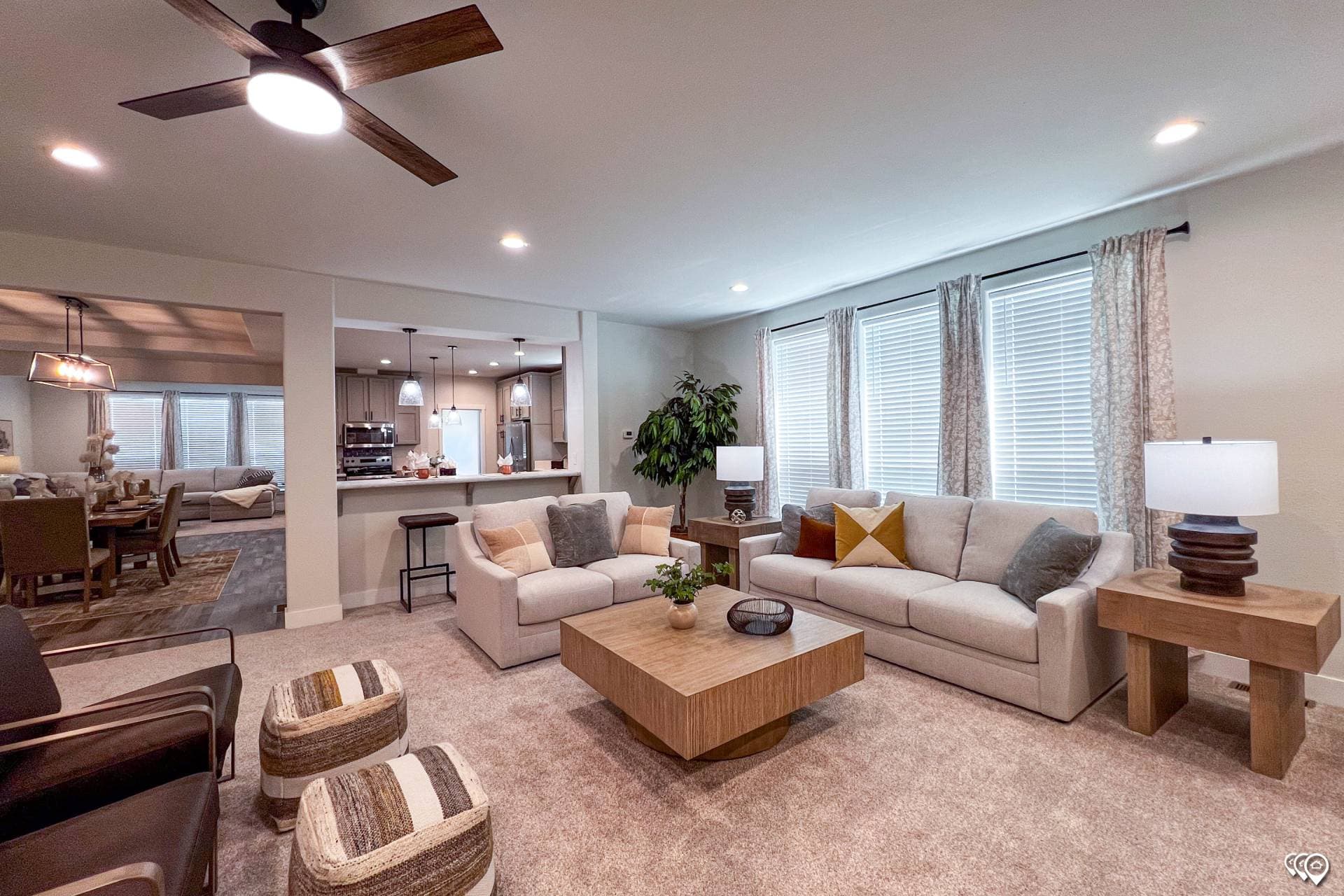 The denali interior home features