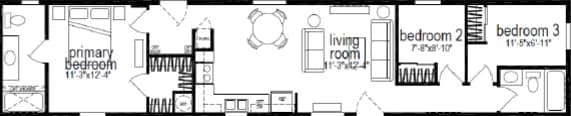 Ridgewood j461 floor plan home features