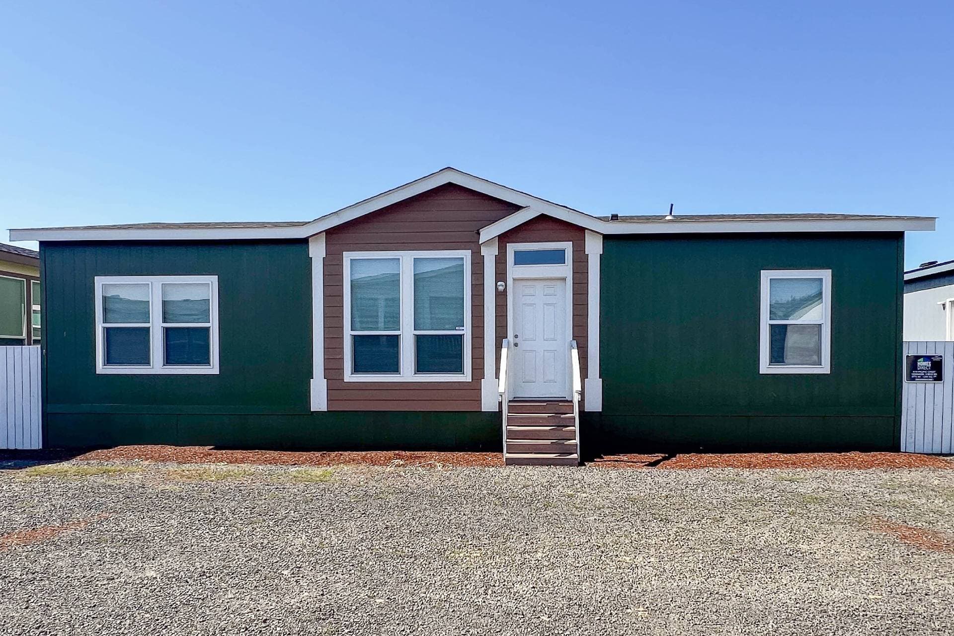 Pacific crest hero, elevation, and exterior home features