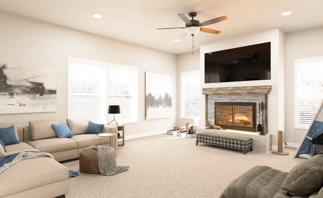 The weeping willow interior home features