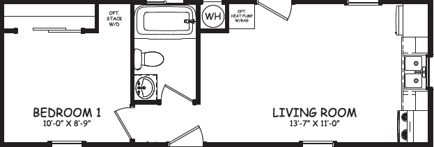 Casita b hud floor plan home features