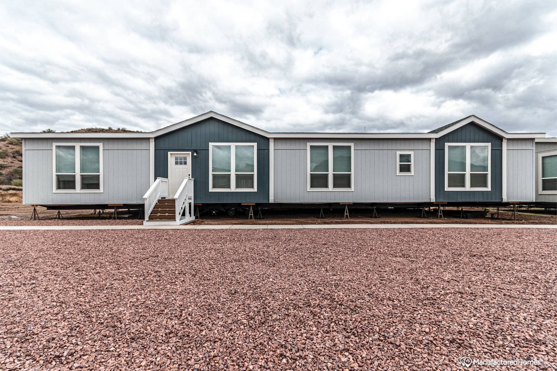 Grand elevation, exterior, and hero home features