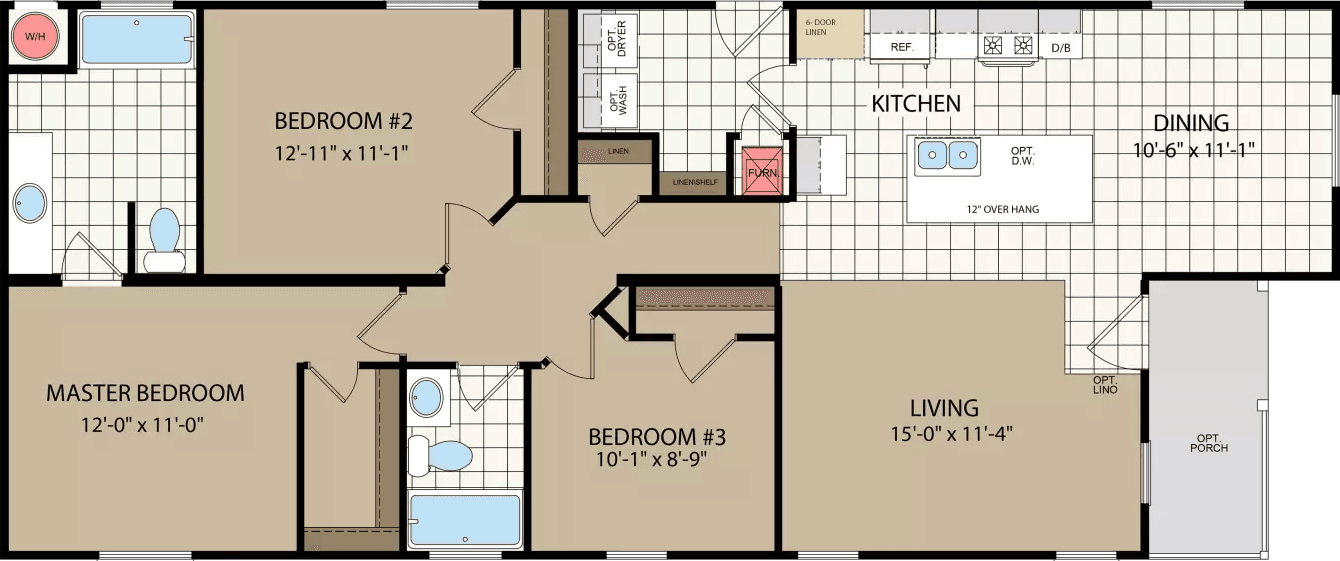 Cape cod floor plan home features