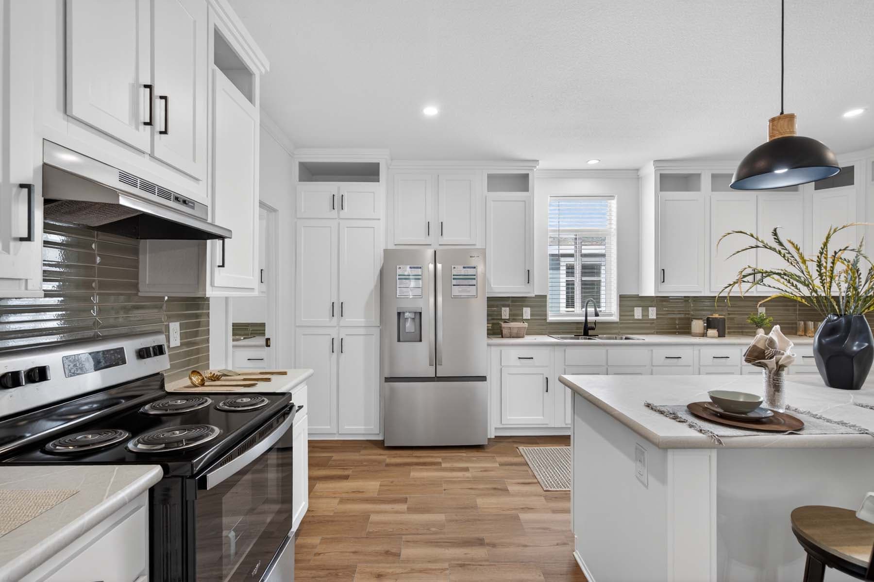 Hacienda kitchen home features