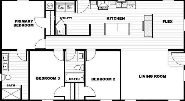 Under pressure floor plan home features