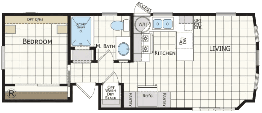 Sonoran 33 floor plan home features