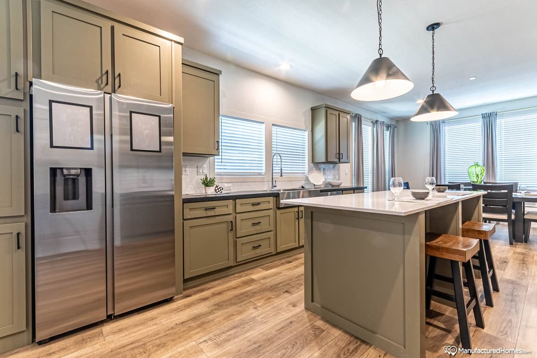 Instant housing farmhouse kitchen home features