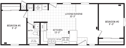 Encore 16452a floor plan home features