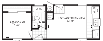 Encore 12331a floor plan home features