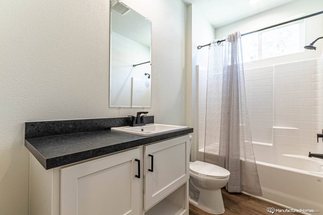 Instant housing farmhouse bathroom home features