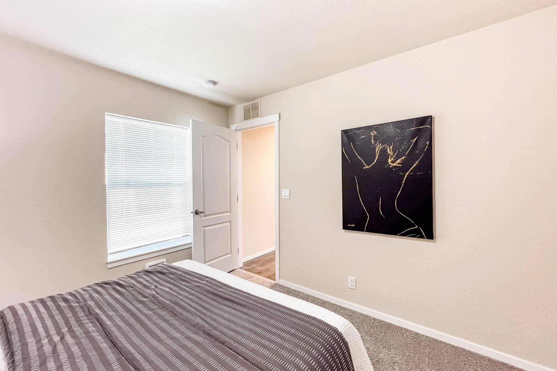 The cabana bedroom home features