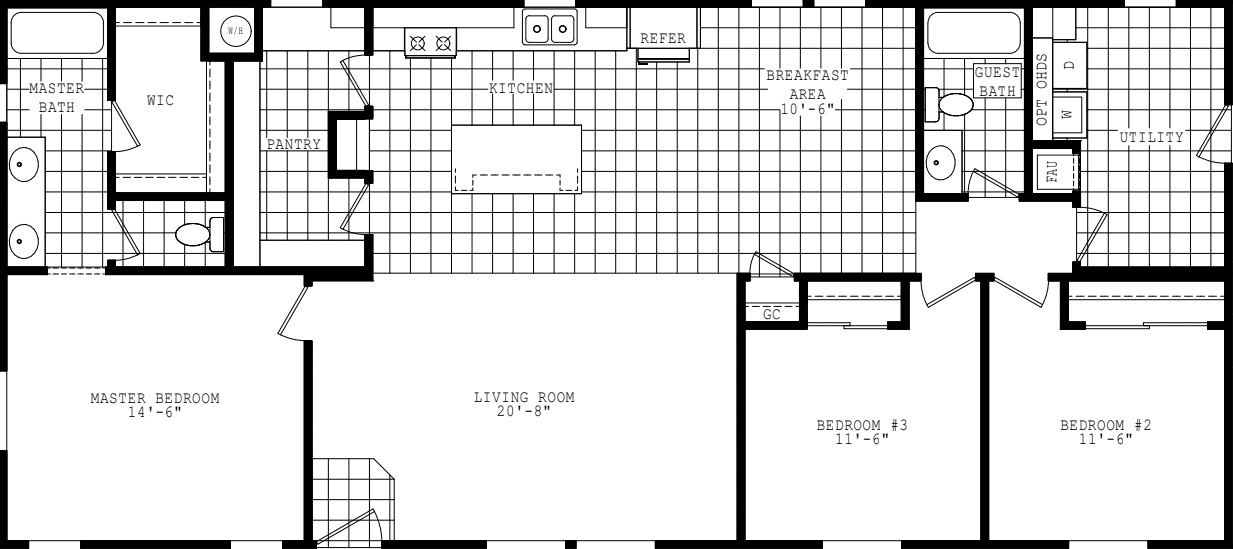 Hd2860b floor plan home features