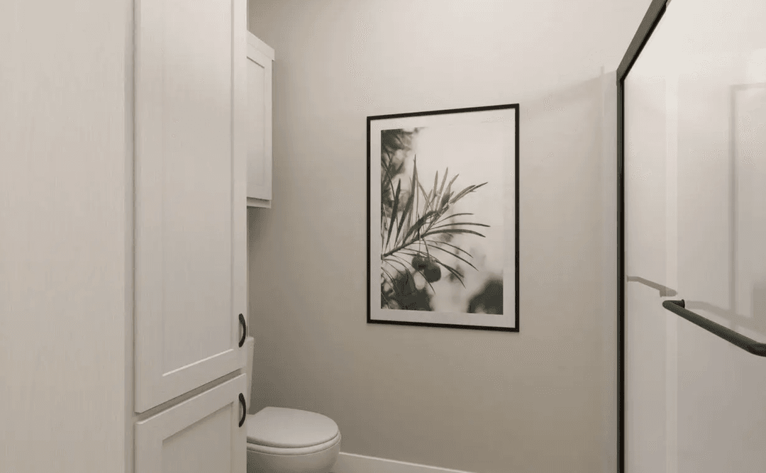 The weeping willow bathroom home features