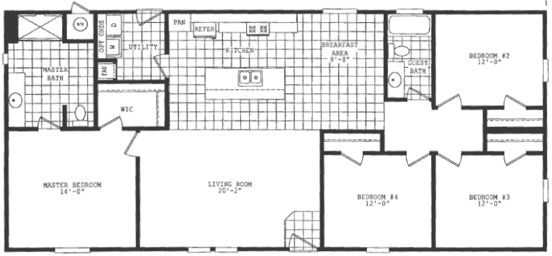 Liberty 28604a floor plan home features