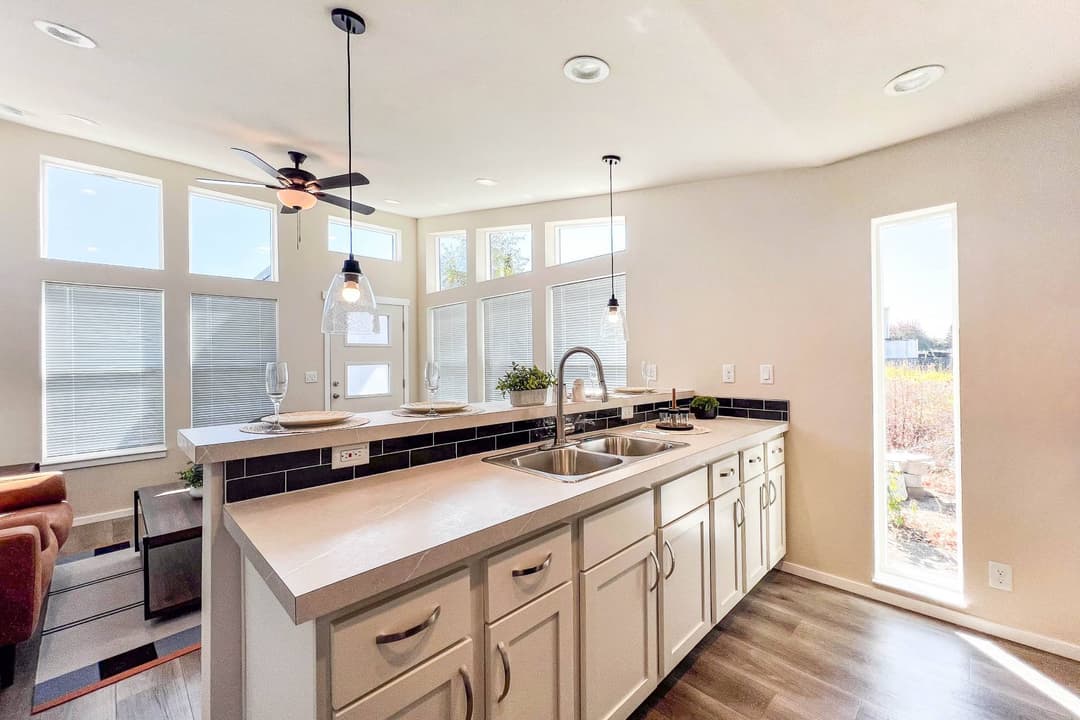 The cabana kitchen home features