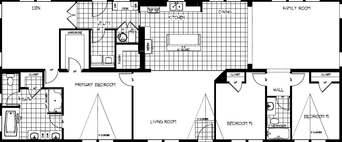 Rc3072a floor plan home features