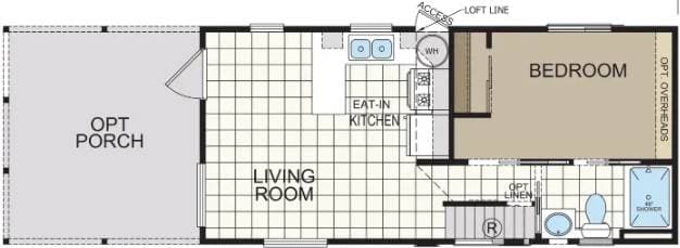 Sonoran 1429 floor plan home features