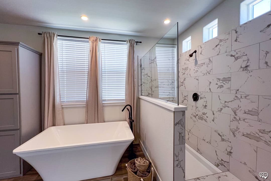 The denali bathroom home features