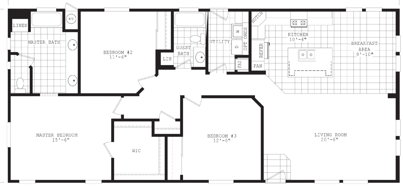 Sierra value 28603a floor plan home features