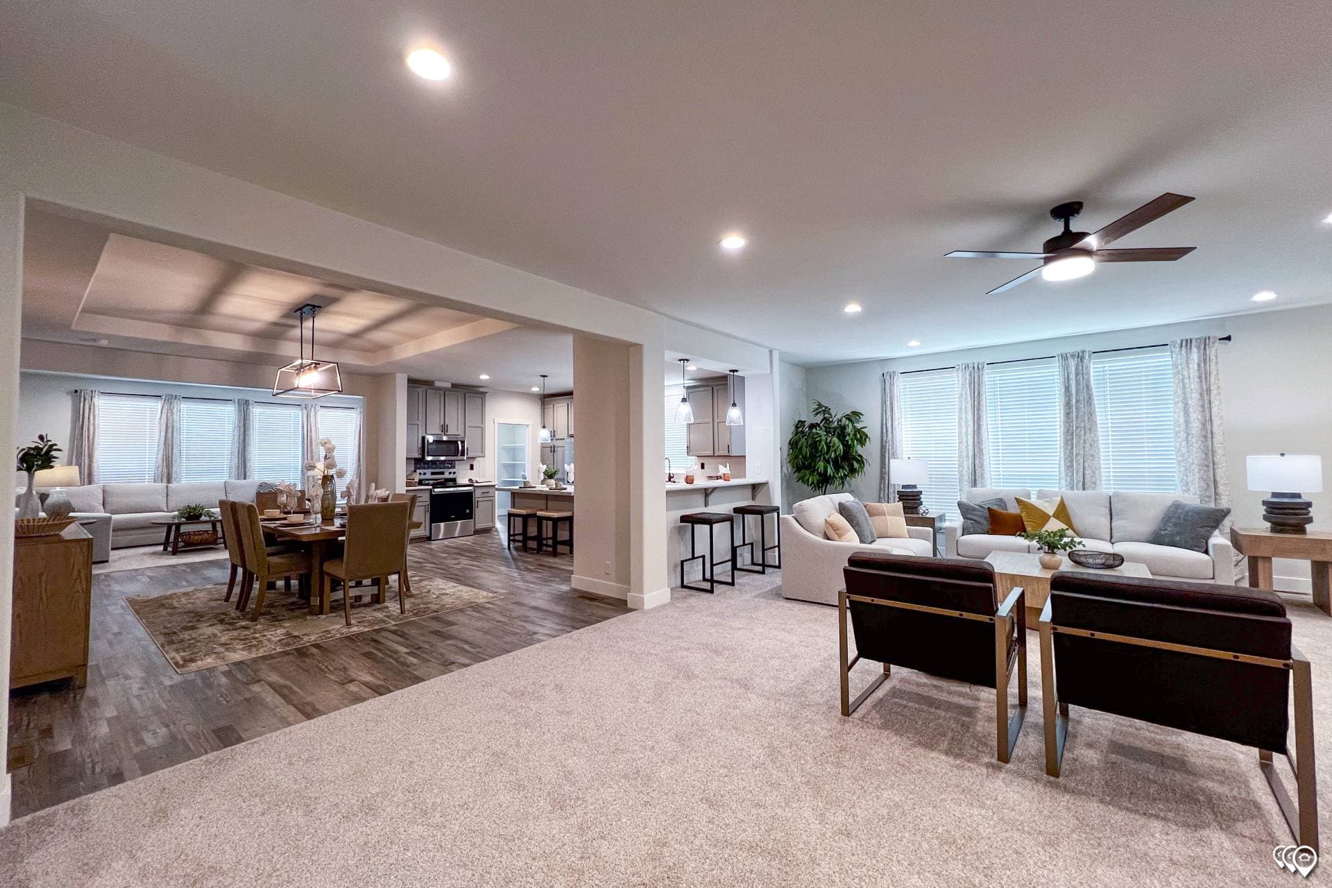 The denali interior home features