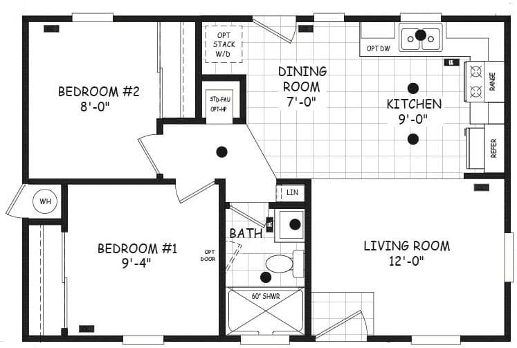 Edge  floor plan home features