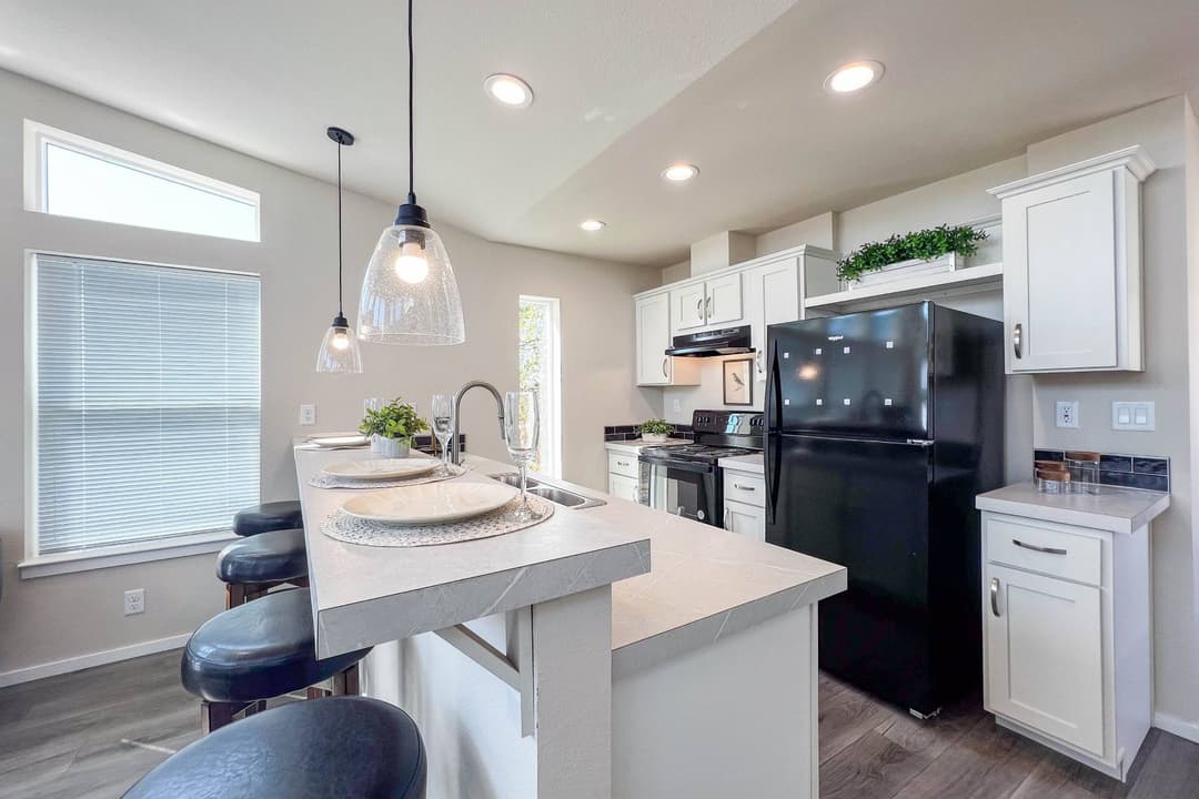 The cabana kitchen home features