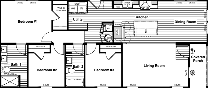 Whole lotta love floor plan home features