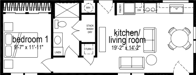 Adu a610n  floor plan home features