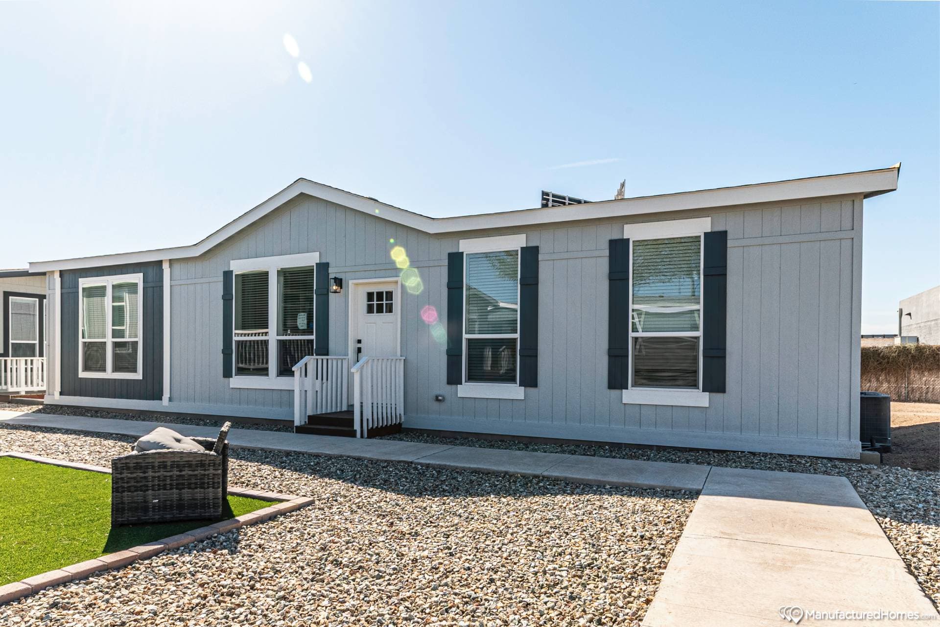 Miles plus elevation, hero, and exterior home features