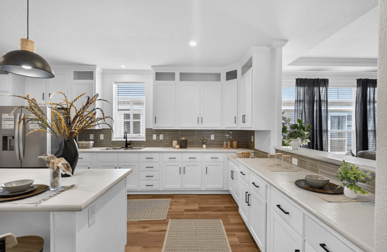 Hacienda kitchen home features