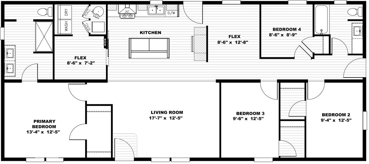 Brown eyed girl floor plan home features