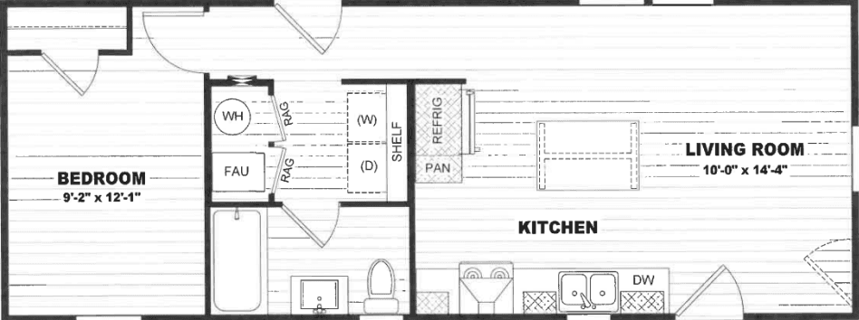Miracles floor plan home features