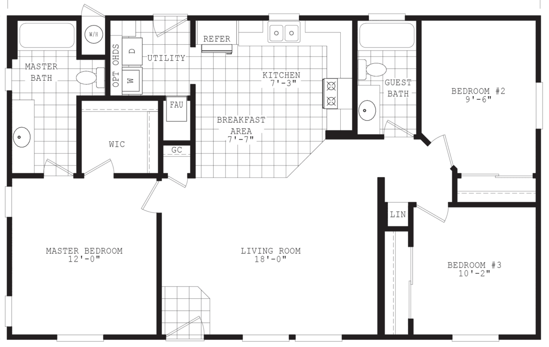 Sierra value 28443b floor plan home features