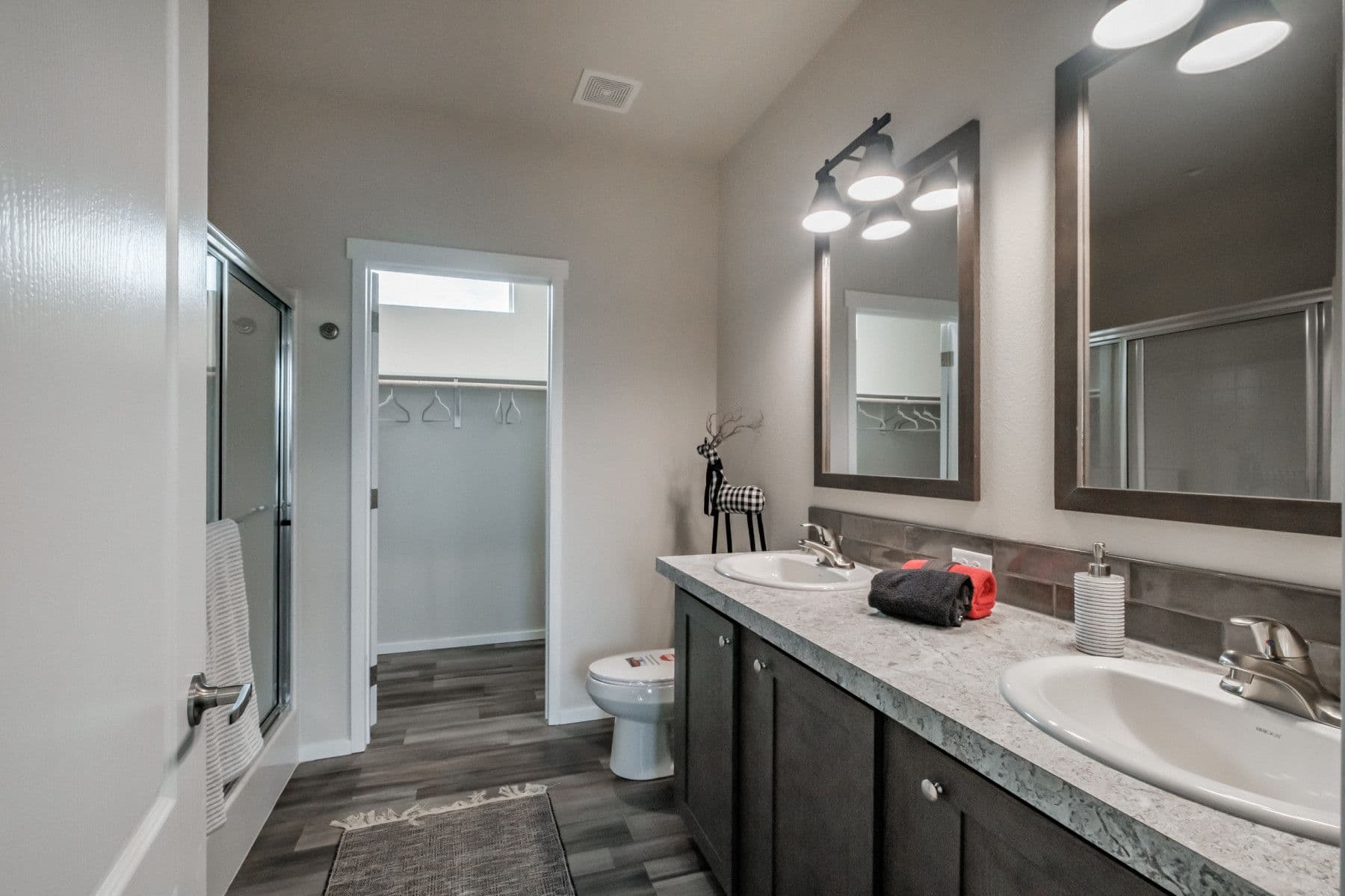 Canyon bathroom home features