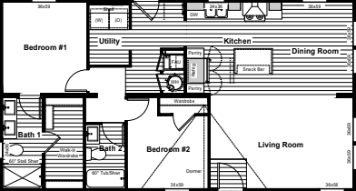 Rising sun floor plan home features