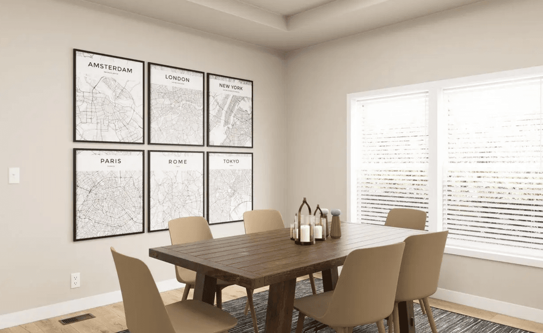 The weeping willow interior home features
