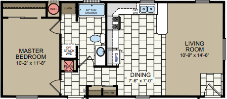 Sunrise sr1840 floor plan home features